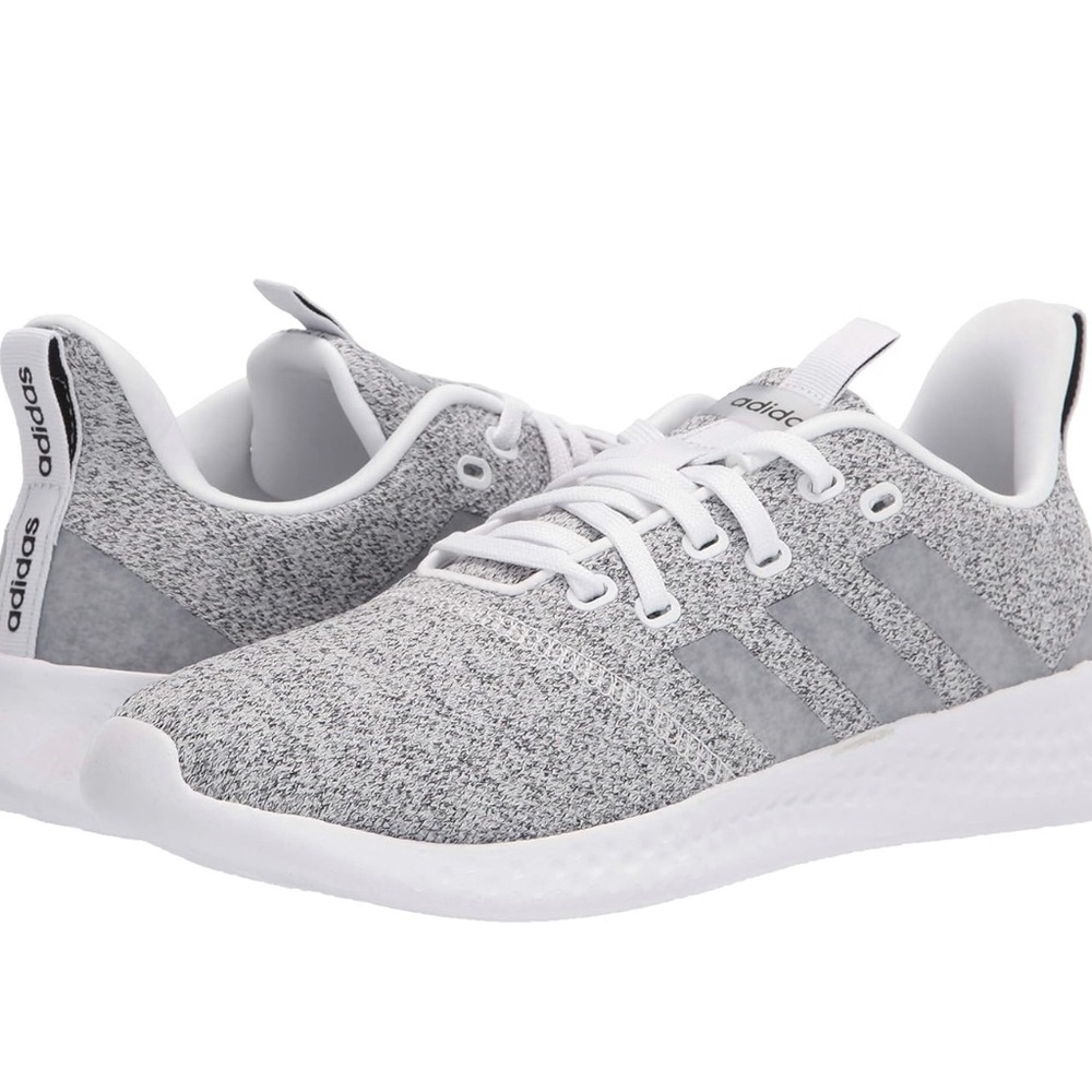 Adidas Puremotion Light Grey Athletic Running Shoe Women’s 5.5 WORN ONCE